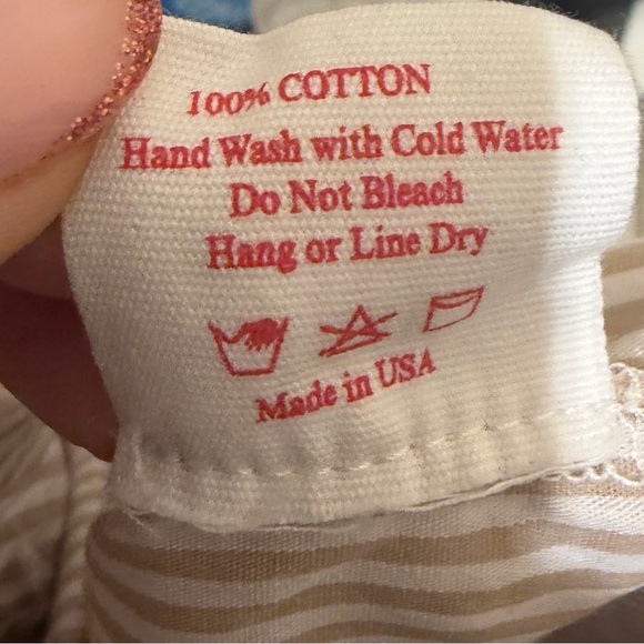 Lisa Says Gah Striped Button Down Shirt - White and Brown - Picture 7 of 8